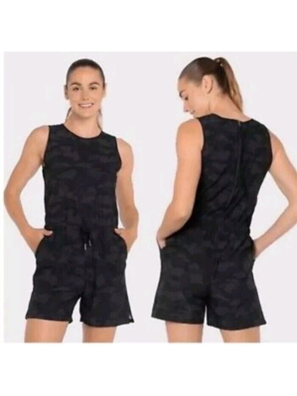 Kyodan Outdoor Camo Print Short Romper New